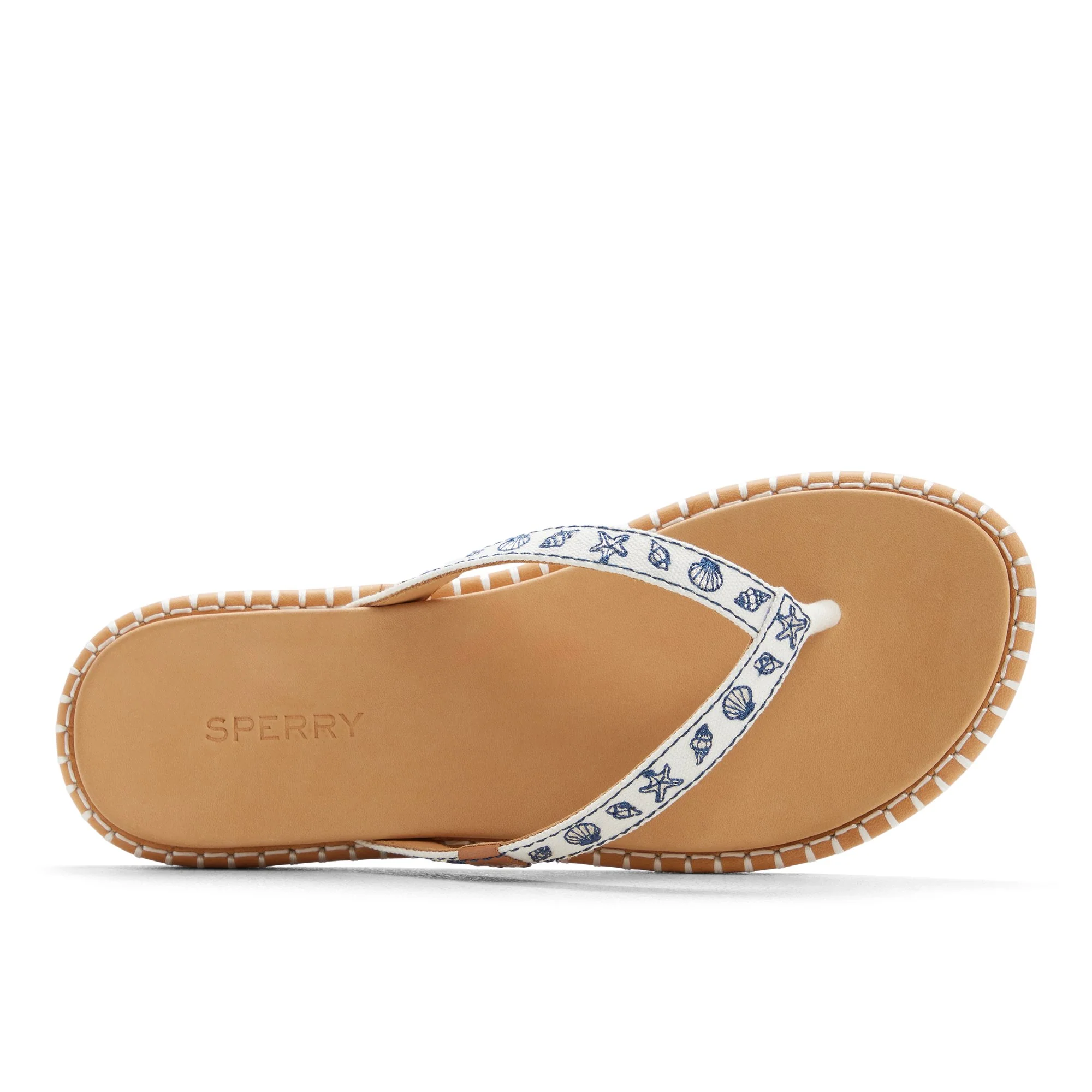 Isla Thong Embroider Sandal - Image 6