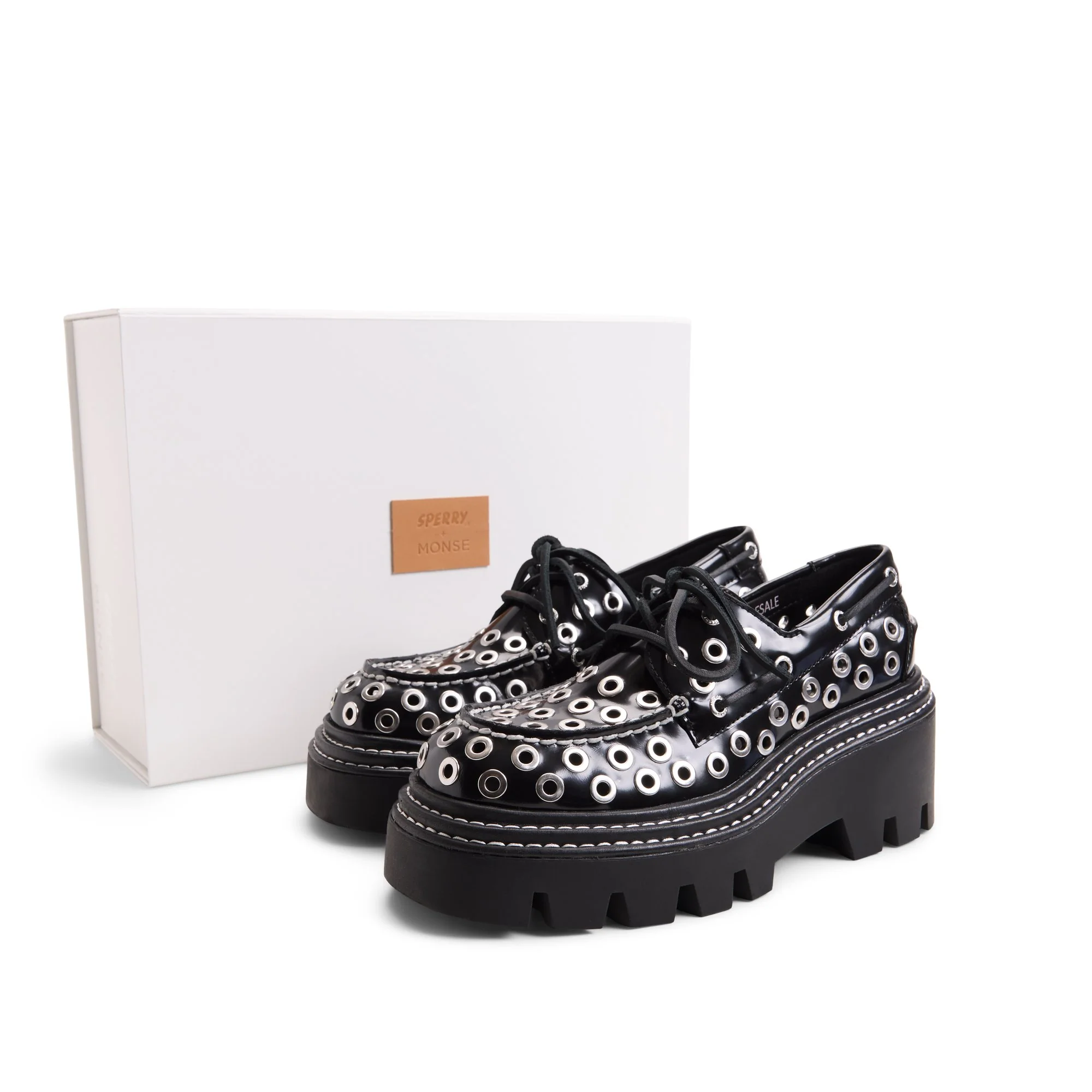 Sperry x MONSE Authentic Original™ 2-Eye Lug Boat Shoe - Image 7